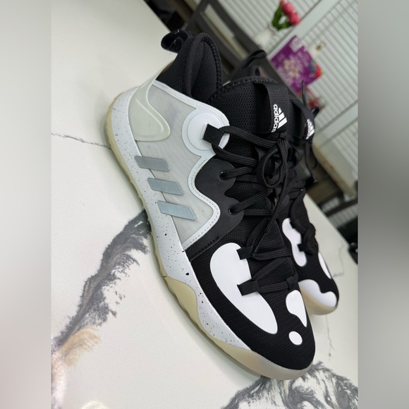 Adidas Harden Stepback 2 White And Black - Men's Size 11 - Picture 3 of 7